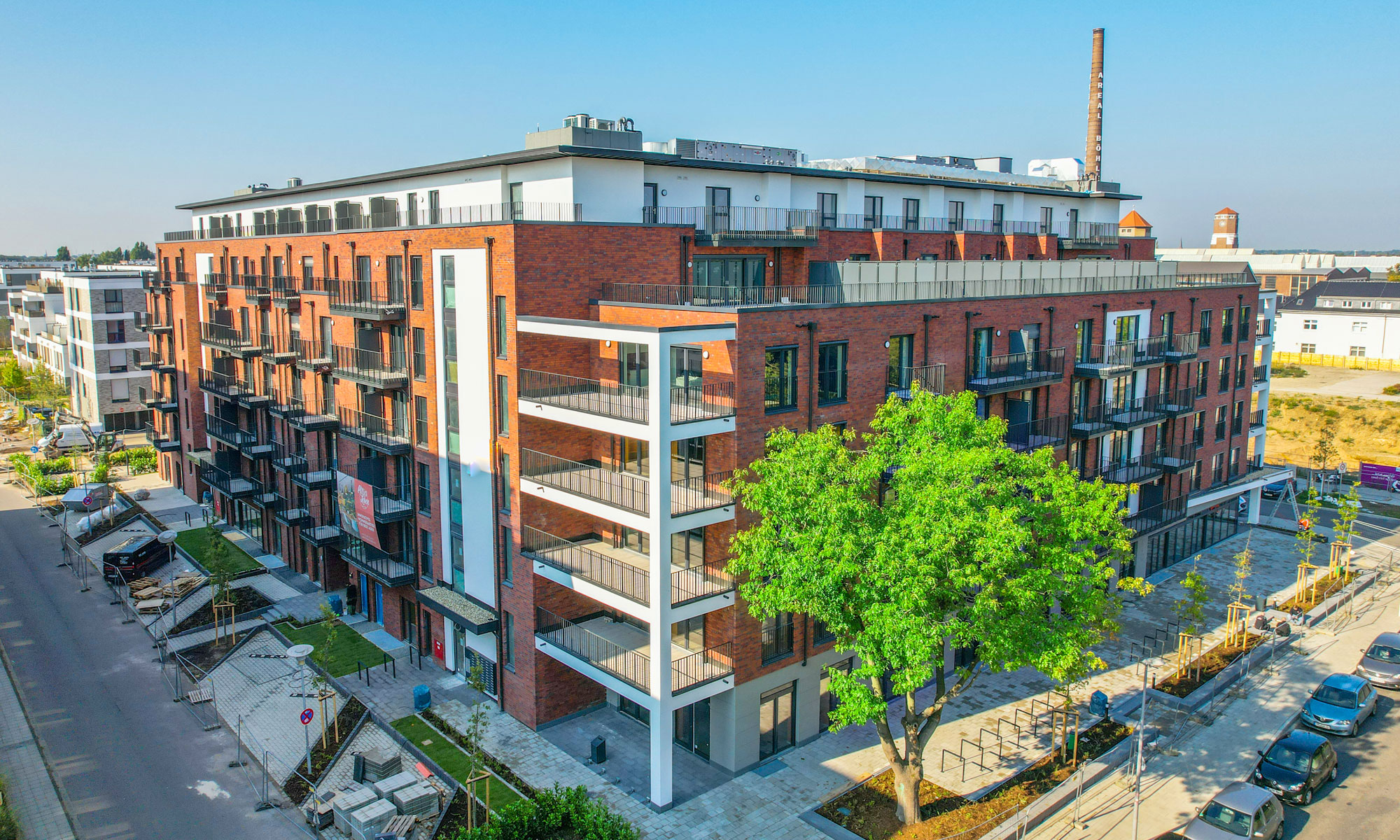 BV Neubau eines Wohn- und Geschäftshauses, Hansaallee, Düsseldorf